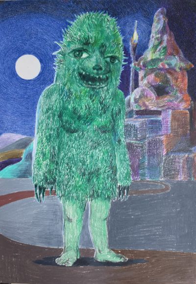 La mujer verde
