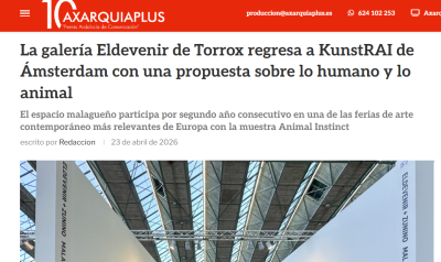 La galería Eldevenir de Torrox regresa a KunstRAI de Ámsterdam con una propuesta sobre lo humano y lo animal